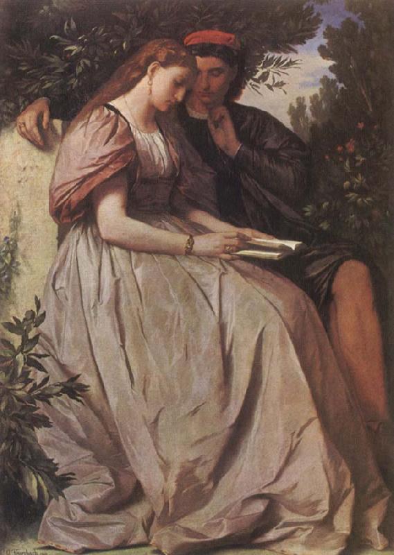 Anselm Feuerbach Paolo and Francesca Sweden oil painting art